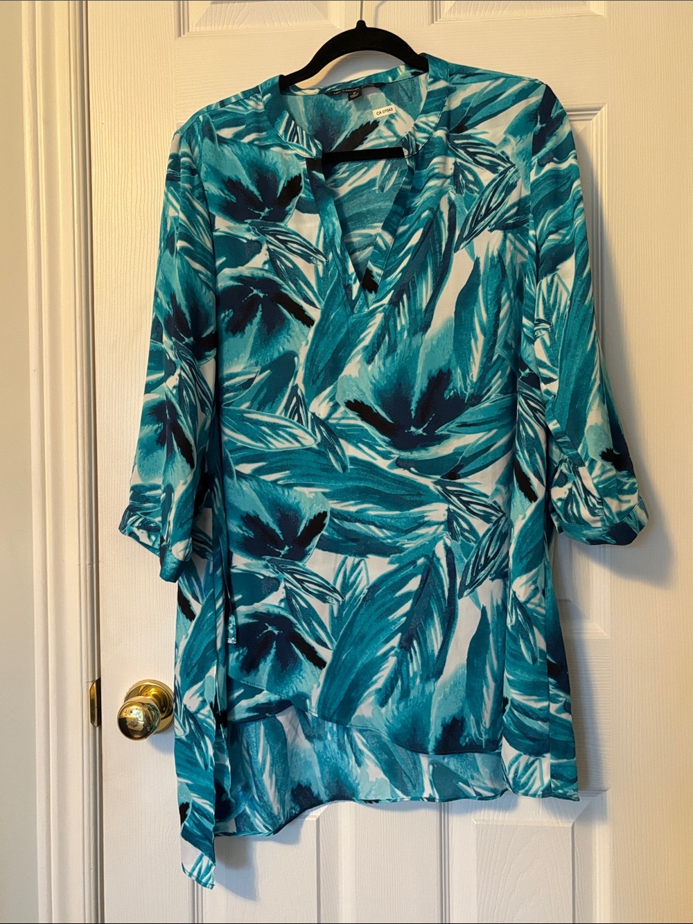 Tropical Lightweight Tunic Top